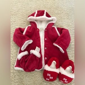 New w/o Tags-First Impressions 18 Month Jacket, Mittens & Slippers